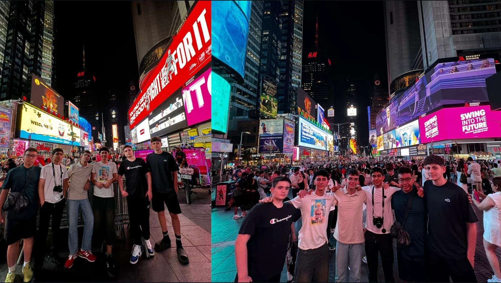 In New York during Camp Rising Sun