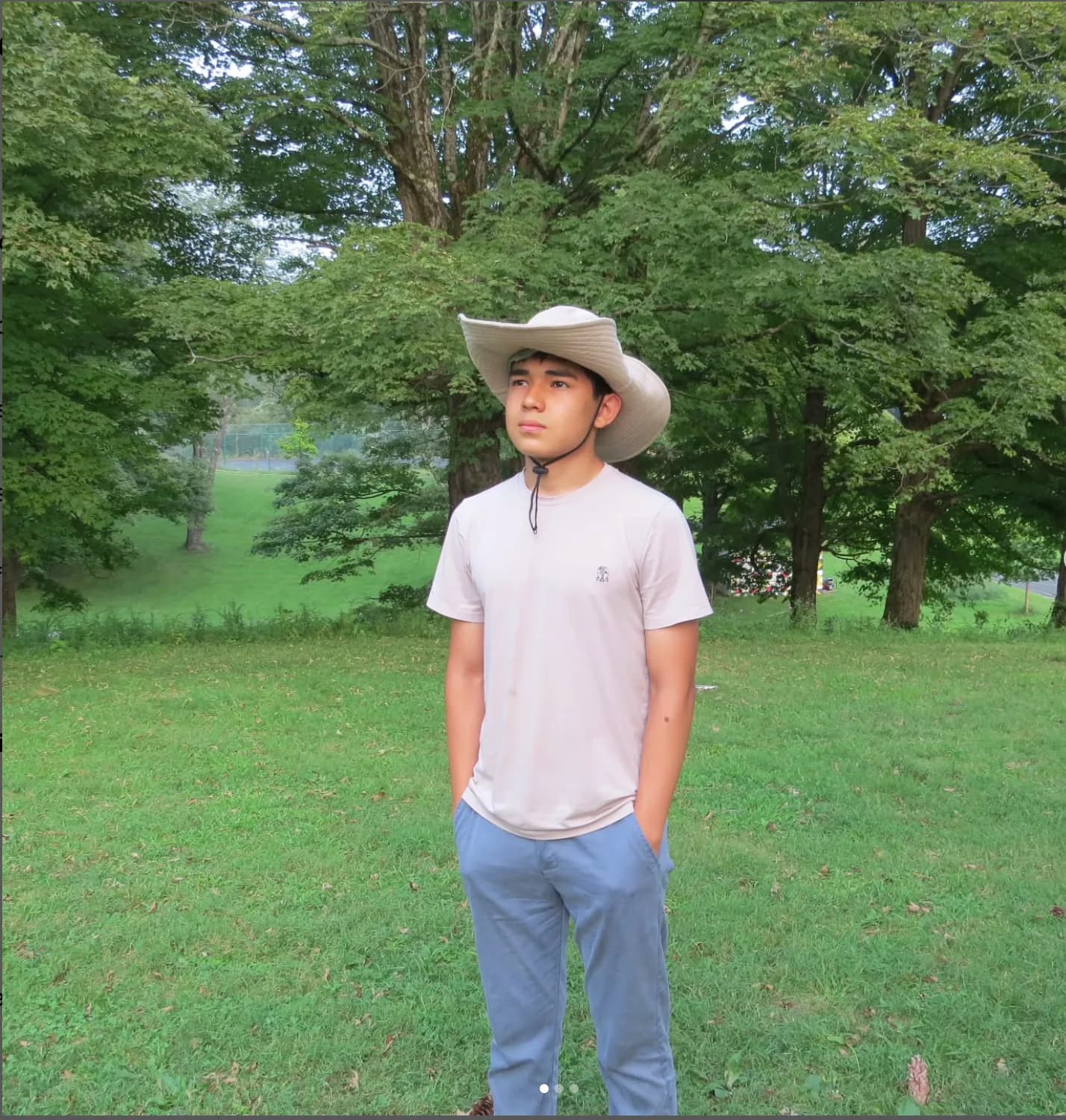 Abdulhamid outdoors